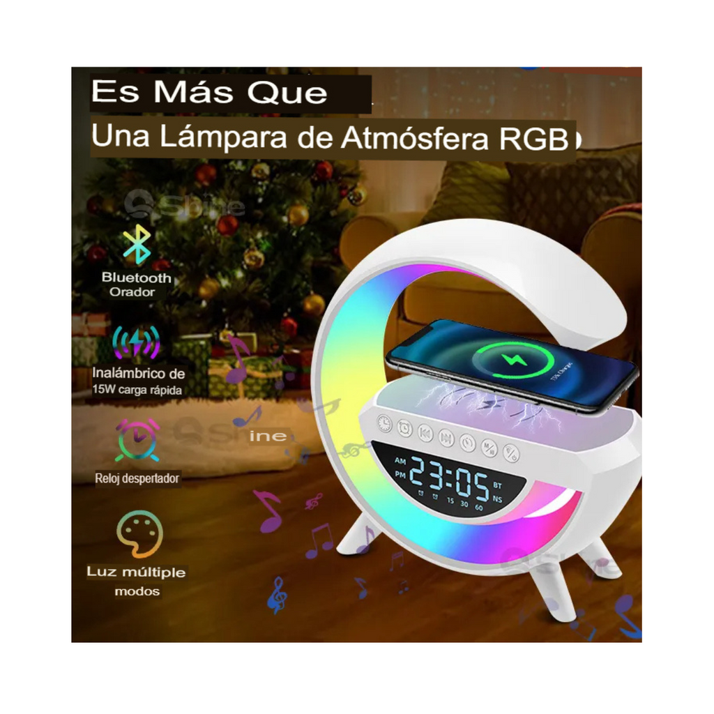 Altavoz Bluetooth Cargador Telefónico