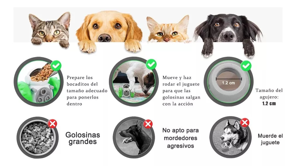 Dispensador De Alimentos Entretenido