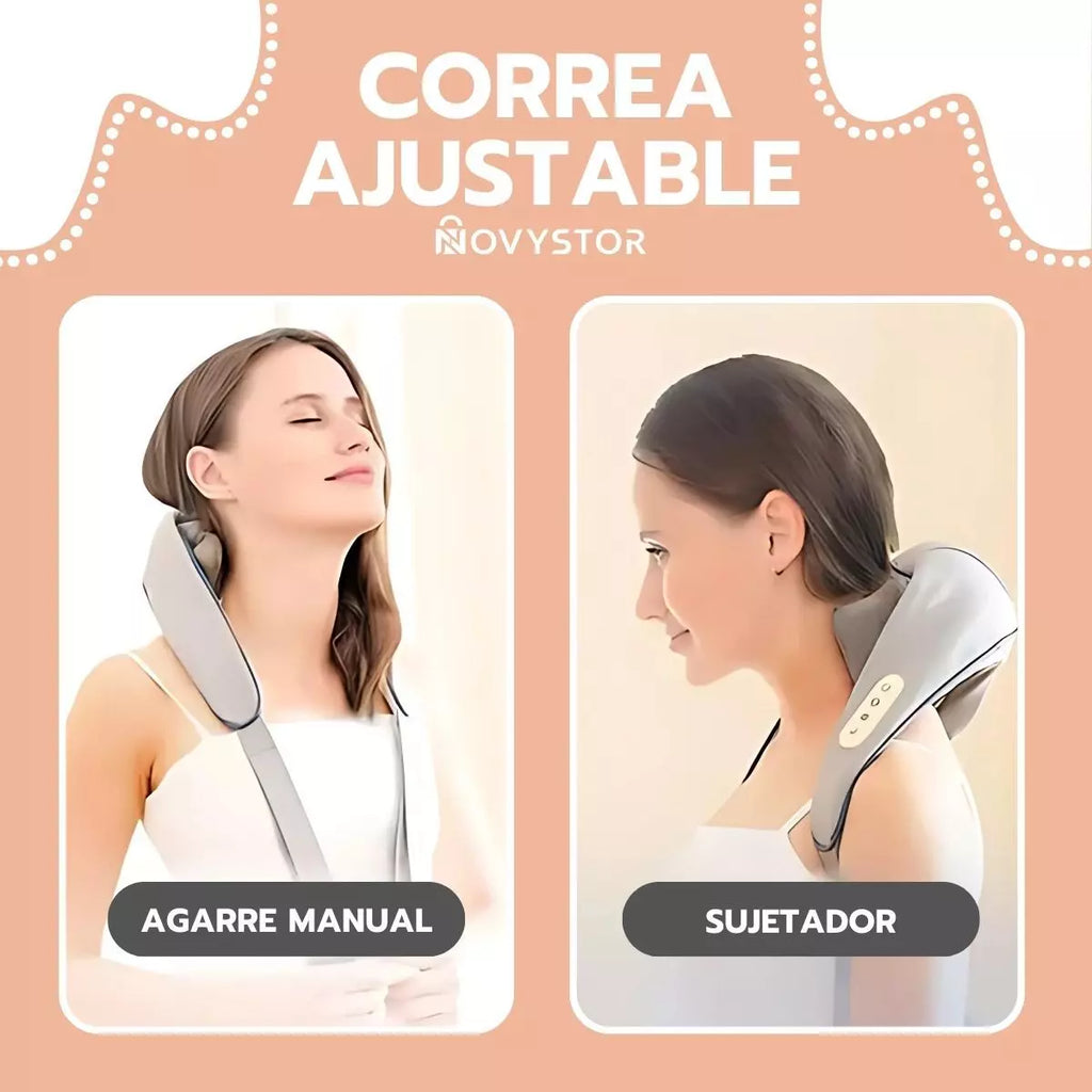 ¿Terminas el día con el cuello y los hombros completamente tensos?