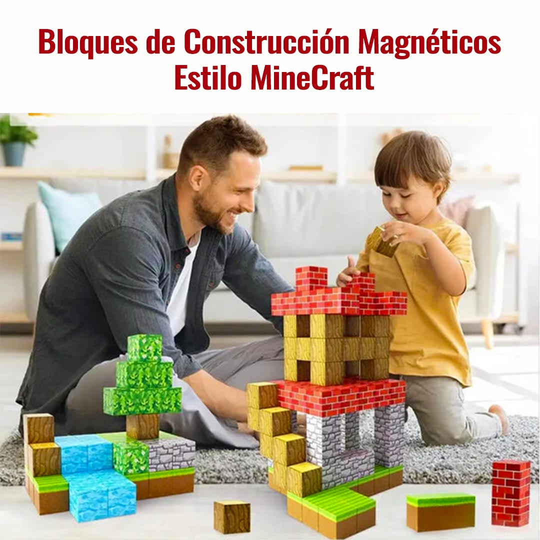 Bloques Magnéticos Bosque 28 PCS