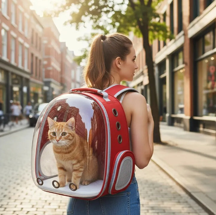 Mochila Transportadora Mascotas