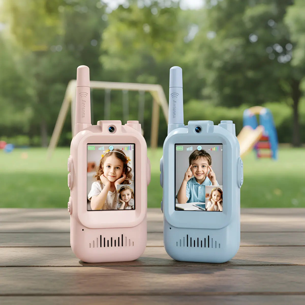 Walkie Talkies De Vídeo Con Pantalla