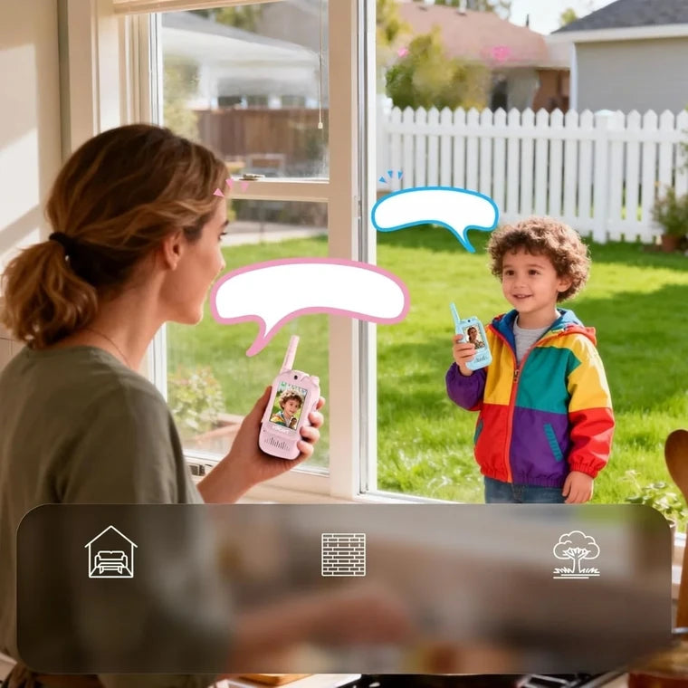 Walkie Talkies De Vídeo Con Pantalla