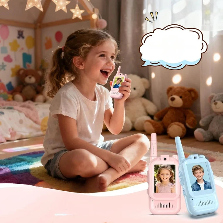 Walkie Talkies De Vídeo Con Pantalla