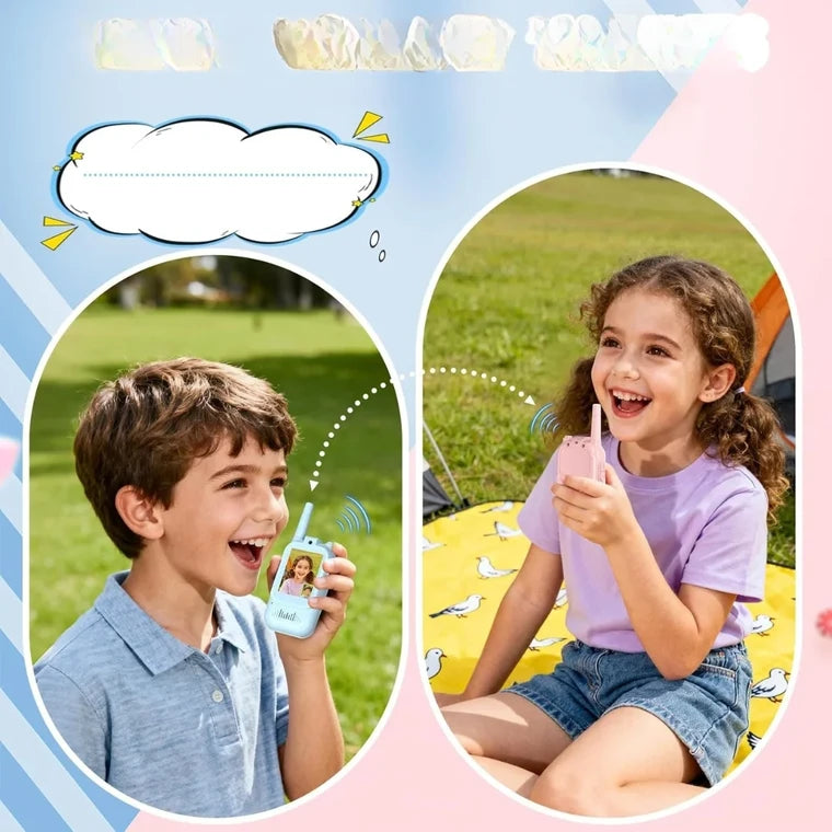 Walkie Talkies De Vídeo Con Pantalla