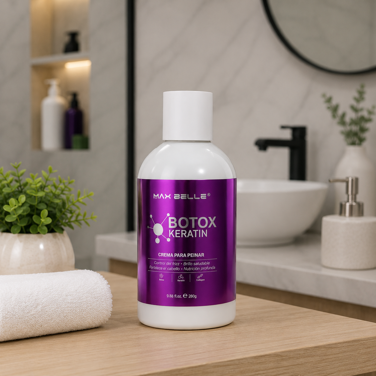 Crema para Peinar con Keratina Botox