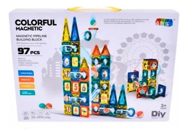 COLORFUL MAGNETIC 97pcs