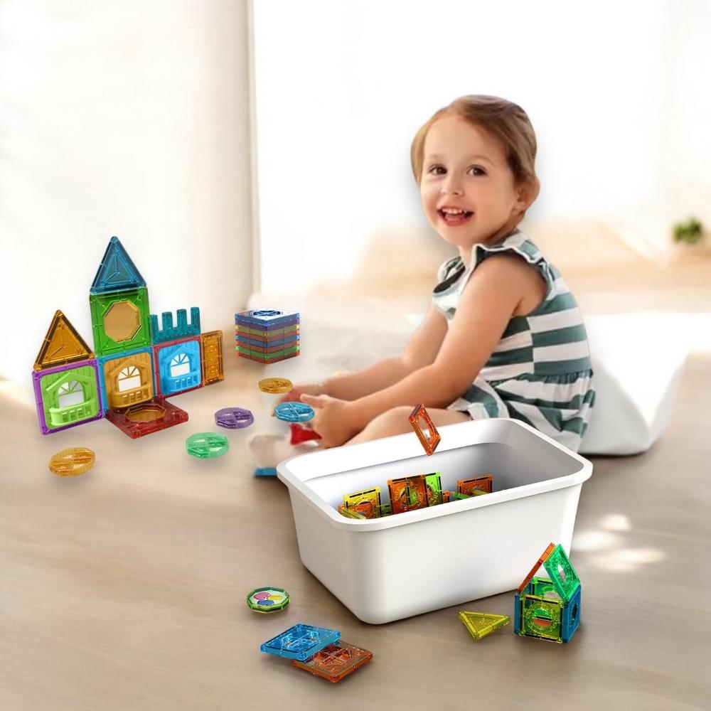 Juego Magnético Bloques Didáctico 20 Pcs