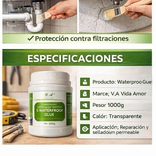 SELLADOR IMPERMEEBLE + BROCHA 1KG