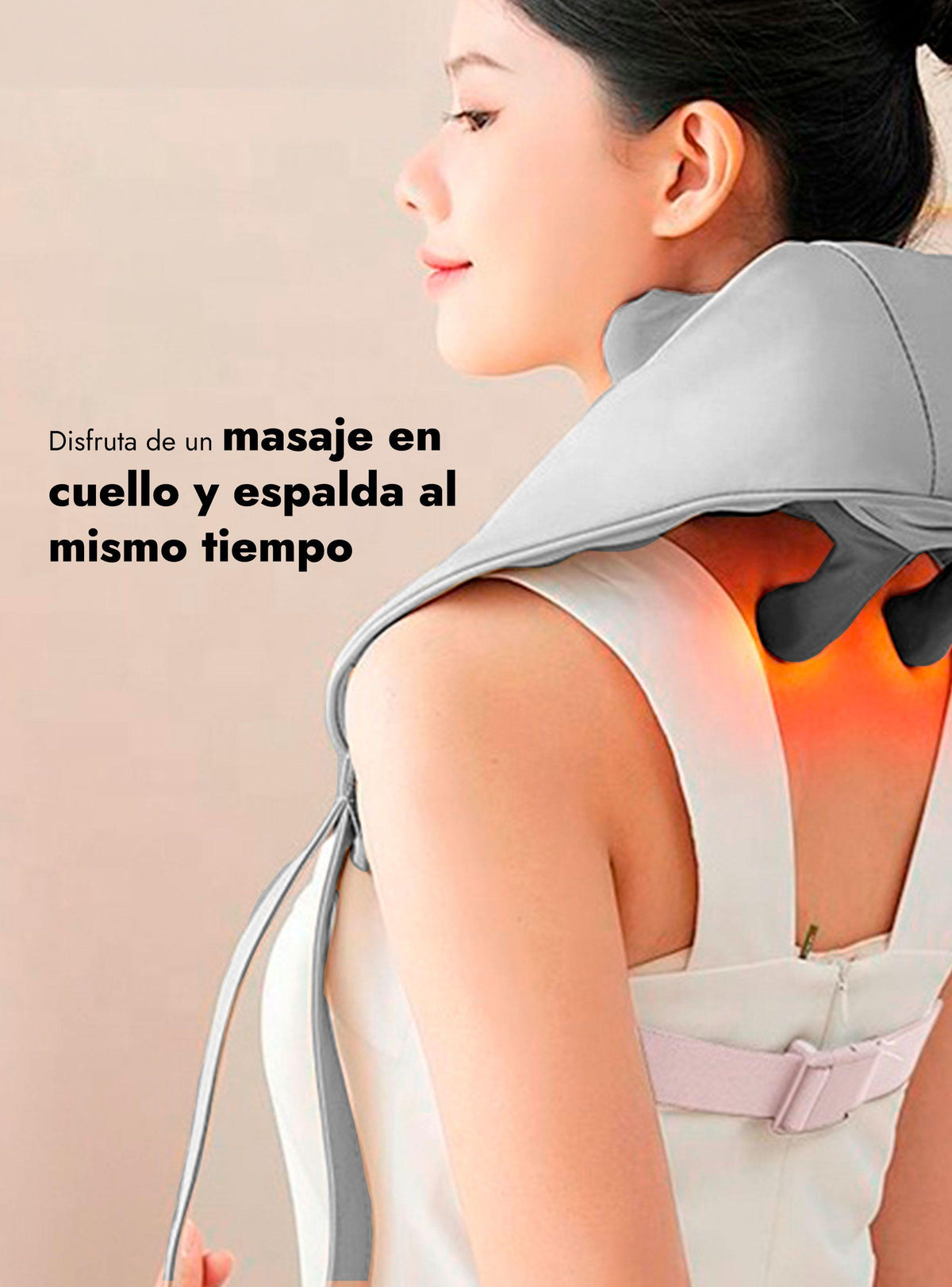 ¿Terminas el día con el cuello y los hombros completamente tensos?