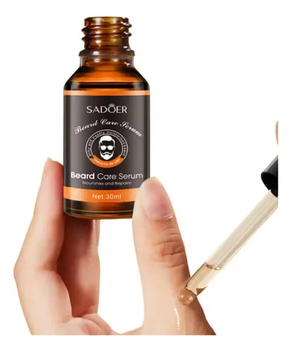 Sérum Masajeador para Barba – Barba más suave, hidratada y ordenada!!