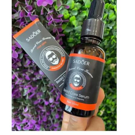 Sérum Masajeador para Barba – Barba más suave, hidratada y ordenada!!