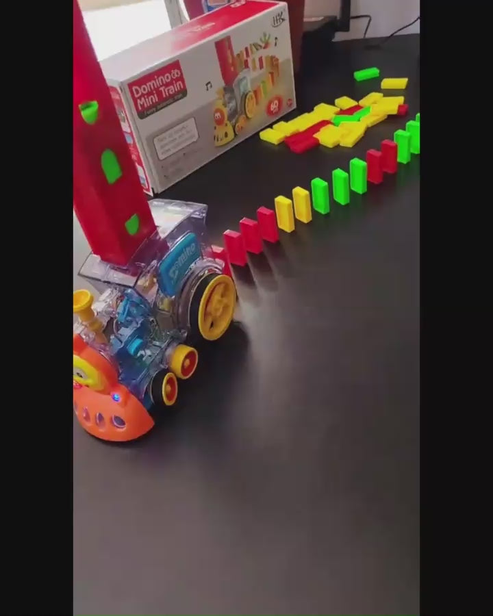 Tren mágico de domino